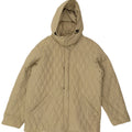 Sergio Tacchini Herren Steppjacke mit Kapuze UK 40 Large Beige