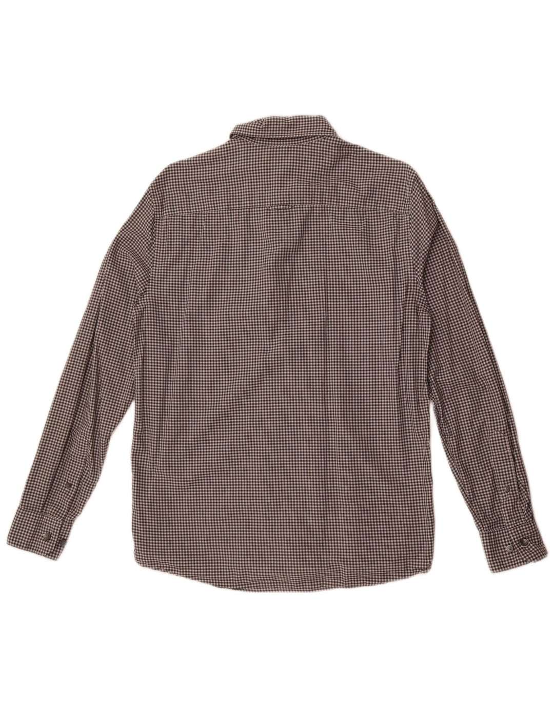 Calvin Klein Herrenhemd Small Grey Gingham Cotton