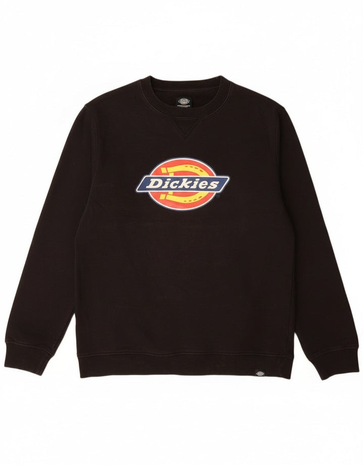 Dickies Herren-Sweatshirt mit Grafik, XL, schwarze Baumwolle