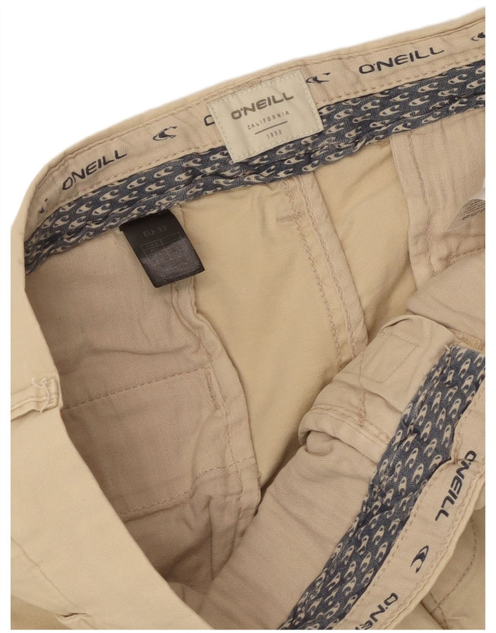 O'NEILL Herren Chino-Shorts W33 Mittelbeige Baumwolle