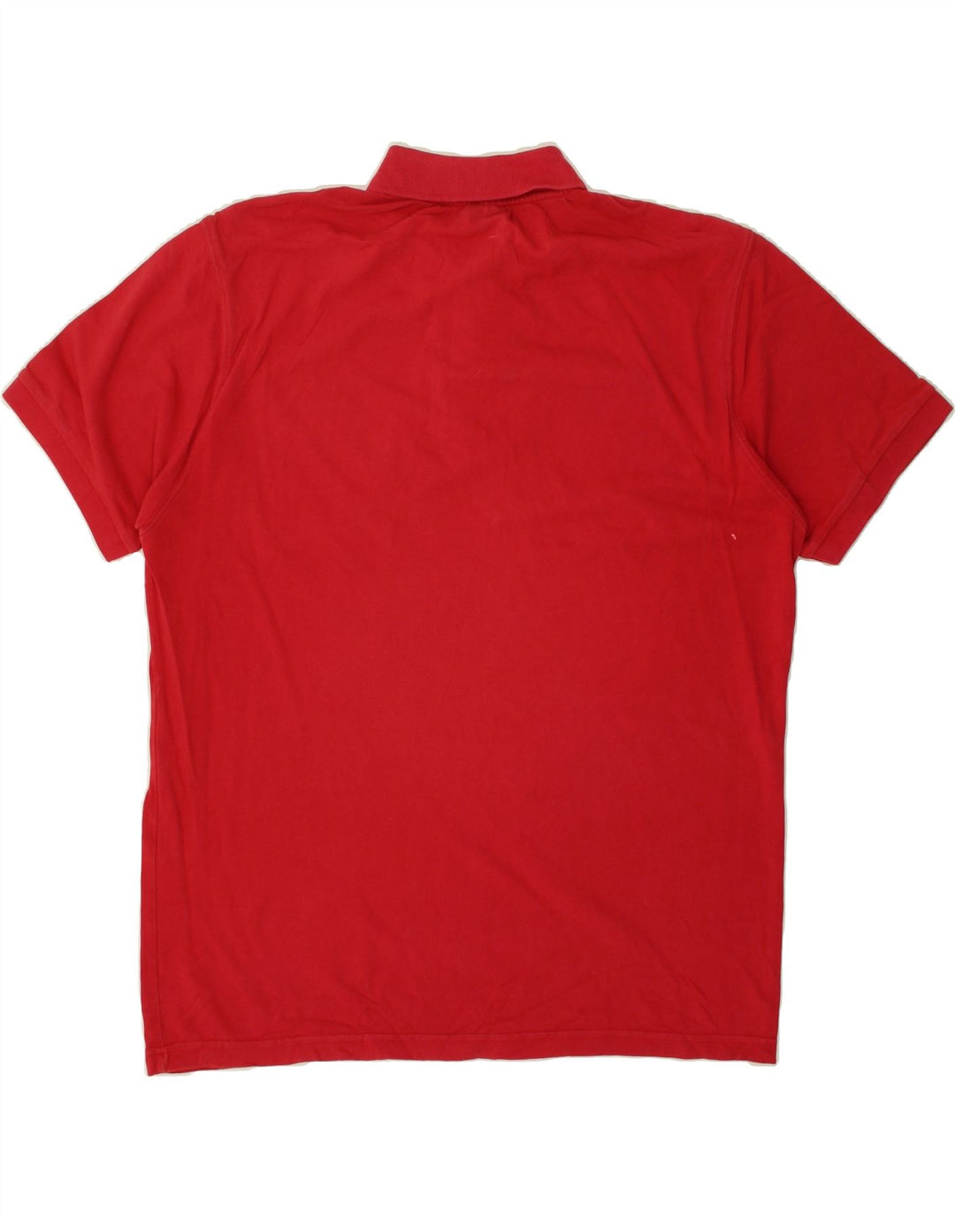 CHAMPION Mens Polo Shirt Large Red Cotton | Vintage Champion | Thrift | Second-Hand Champion | Used Clothing | Messina Hembry 