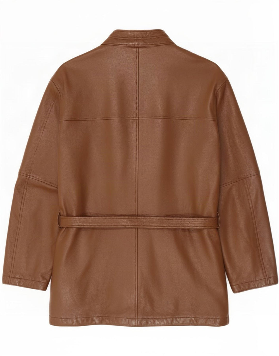 Vintage Herren Lederjacke IT 46 Small Brown