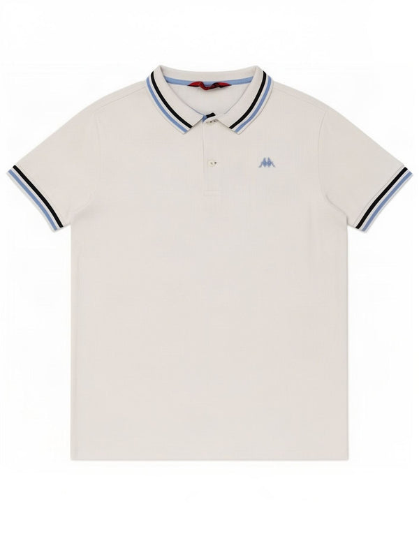 Kappa Herren Poloshirt XL Weiße Baumwolle