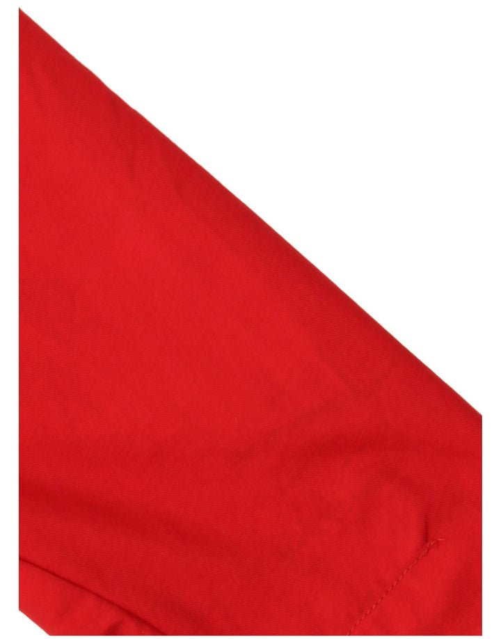 Kappa Damen Regenjacke UK 10 Small Rot Polyamid