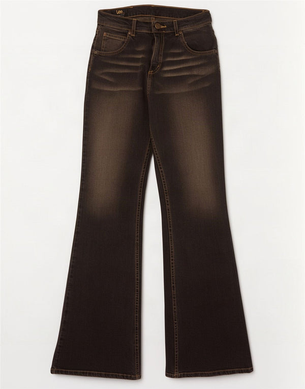 Lee Girls Felton Schlagjeans, 14–15 Jahre, W26 L31, graue Baumwolle