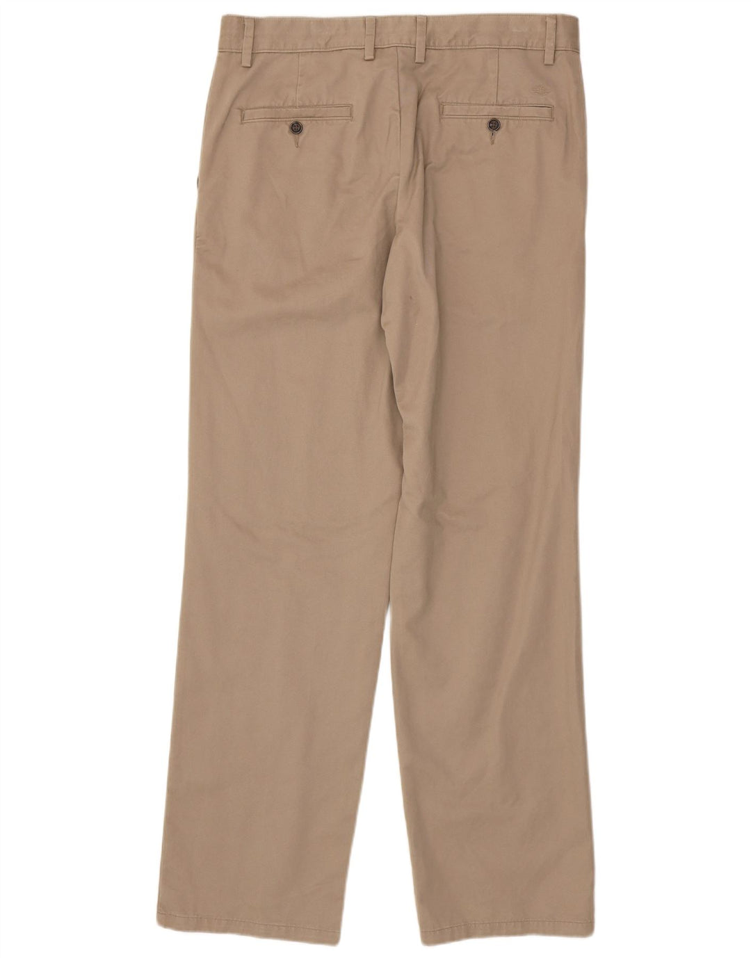 DOCKERS Gerade Chinohose für Herren, W34, L34, beige Baumwolle