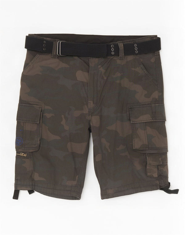 Brandit Herren Cargoshorts 4XL W44 Grüne Tarnung Baumwolle