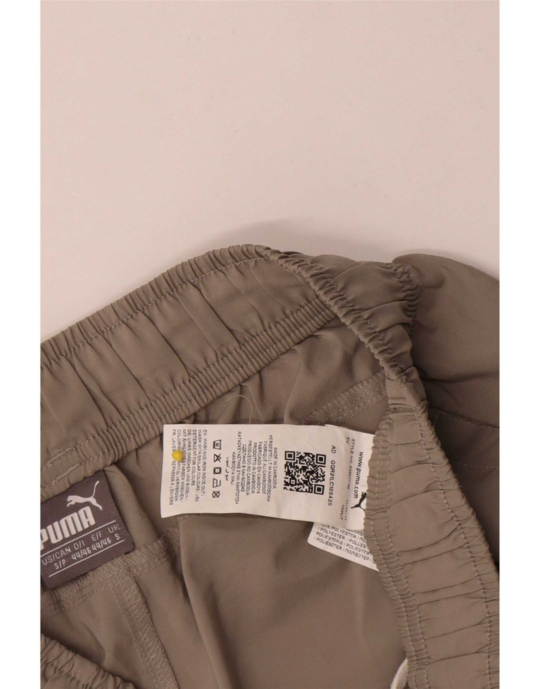 Puma Damen Sportshorts Small Beige Polyester