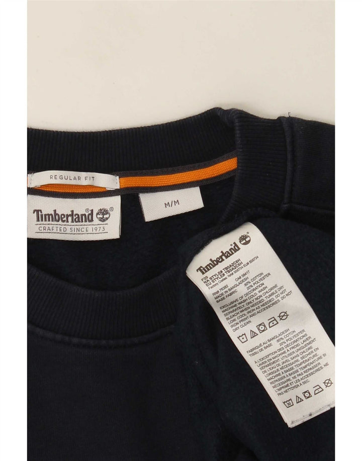 Timberland Herren-Sweatshirt mit normaler Passform und Grafik, mittleres Marineblau