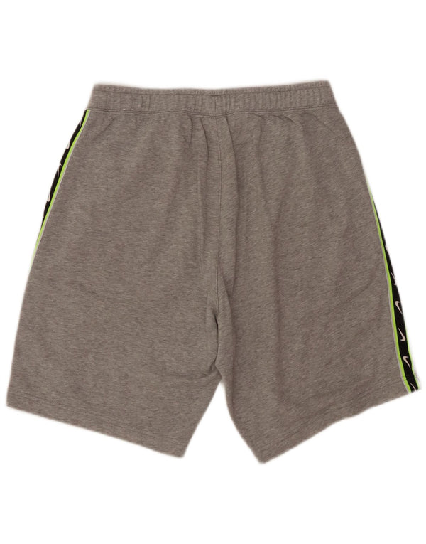 NIKE Mens Graphic Sport Shorts Medium  Grey Colourblock Cotton