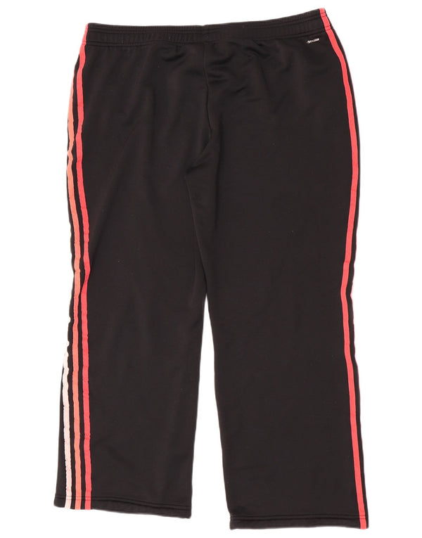 Adidas Damen Trainingshose UK 20/22 XL Schwarz Polyester