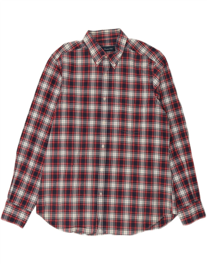Massimo Dutti Herrenhemd XL Rot kariert