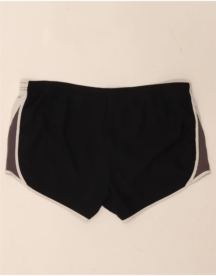 Nike Herren Dri Fit Sportshorts Mittelschwarzes Colourblock-Polyester