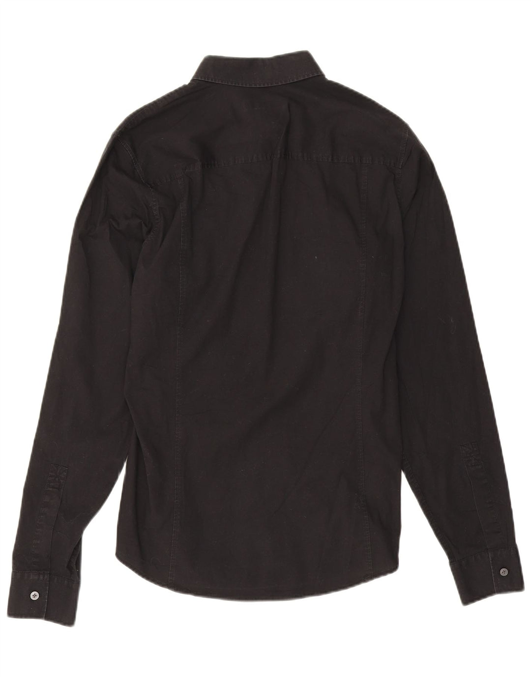 Calvin Klein Jeans Herrenhemd Mittelschwarze Baumwolle