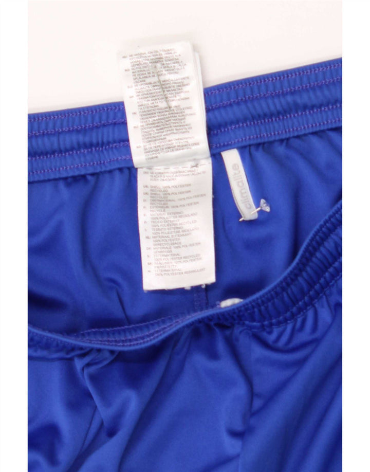 Adidas Herren Climalite Sport Shorts Mittelblaues Colourblock-Polyester