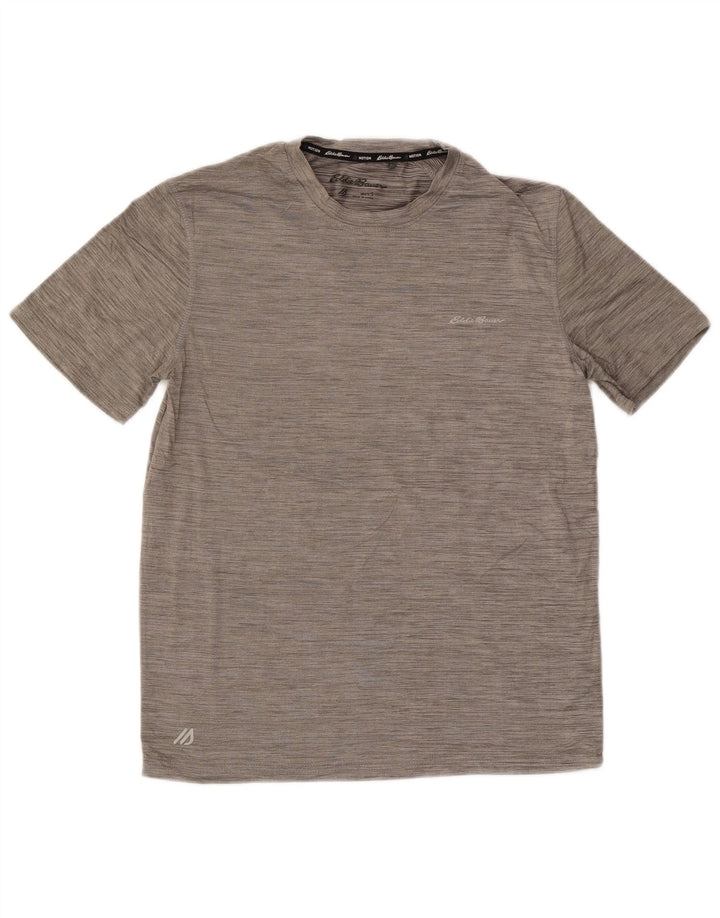 EDDIE BAUER Herren T-Shirt Top Small Grau meliert