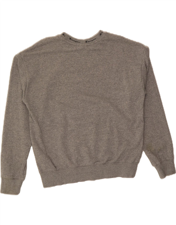 CHAMPION Womens Sweatshirt Jumper UK 18 XL Grey Cotton Vintage Champion and Second-Hand Champion from Messina Hembry 