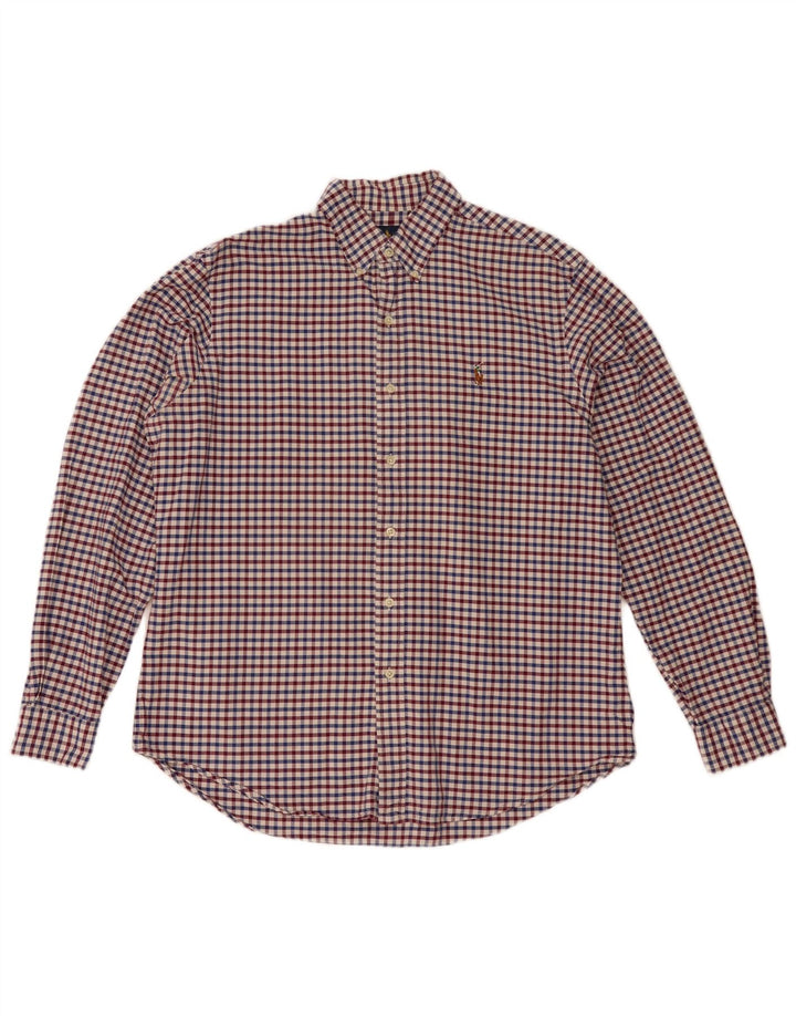 Polo Ralph Lauren Herrenhemd, groß, mehrfarbig, kariert, Baumwolle