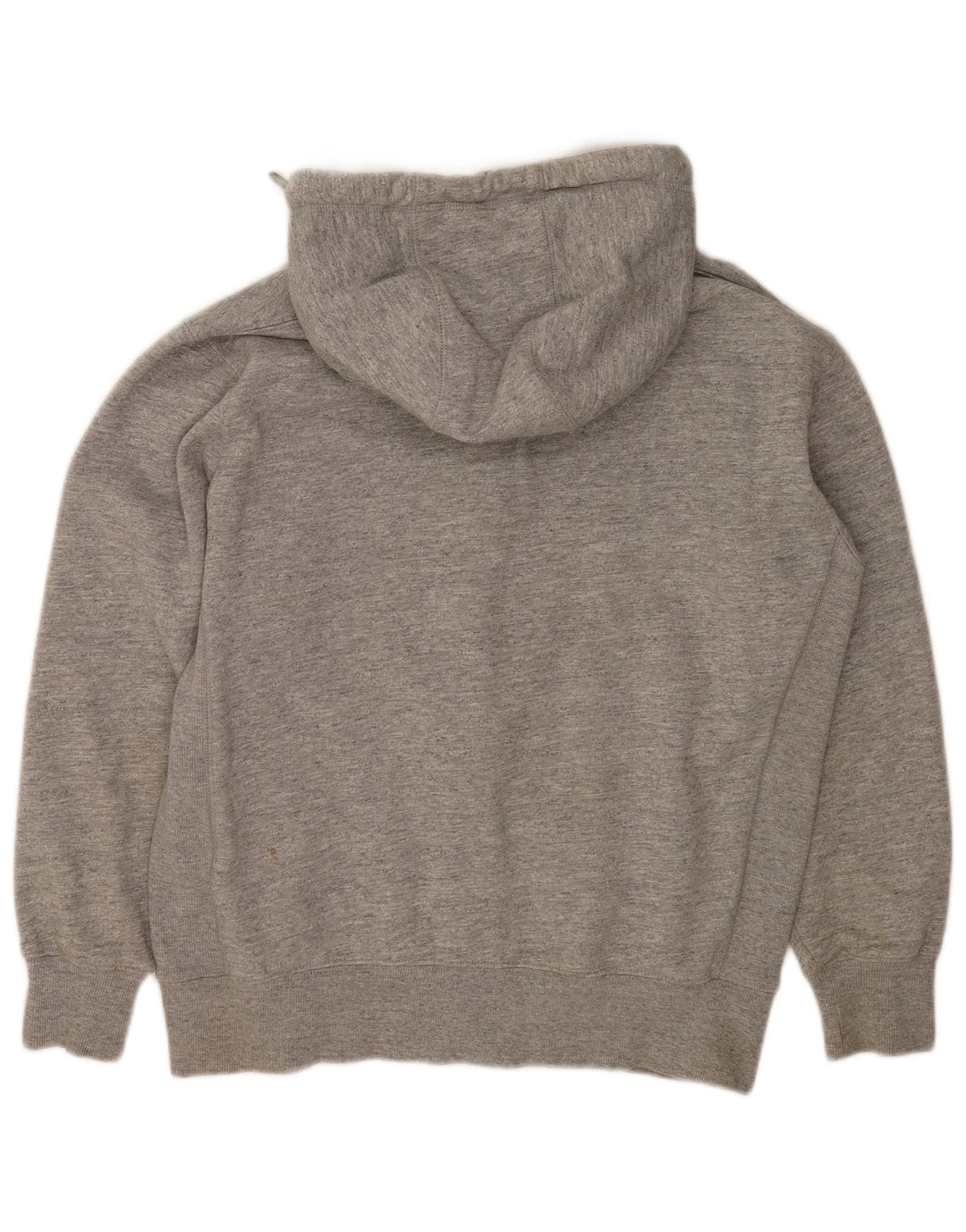 Superdry Herren-Kapuzenpullover mit Reißverschluss, XL, graue Baumwolle