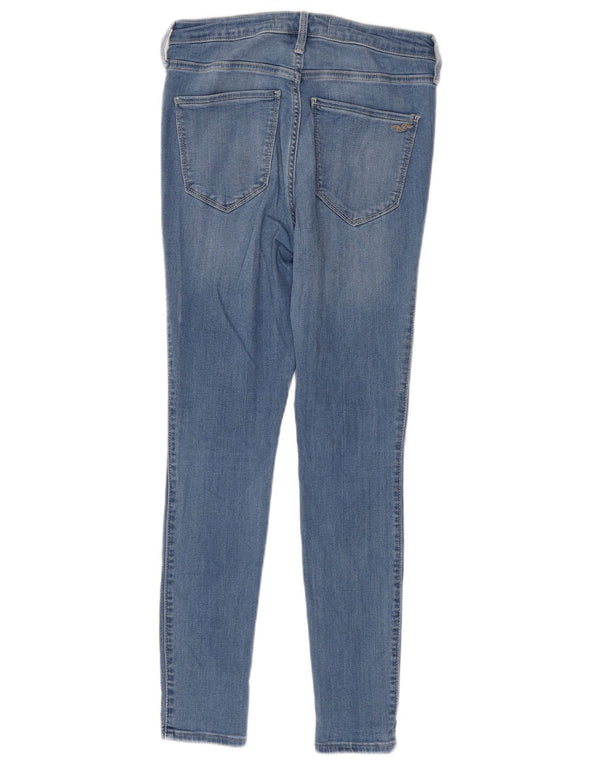 Hollister Damen High Rise Legging Skinny Jeans W30 L28 Blaue Baumwolle