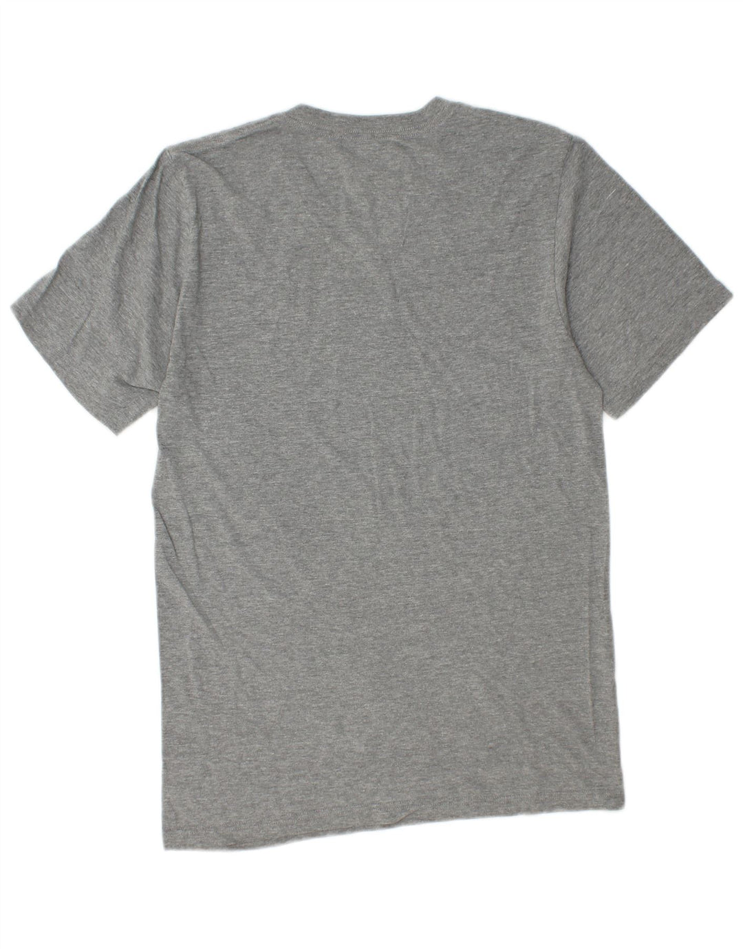 Nike Herren-T-Shirt mit normaler Passform, klein, grau gefleckte Baumwolle