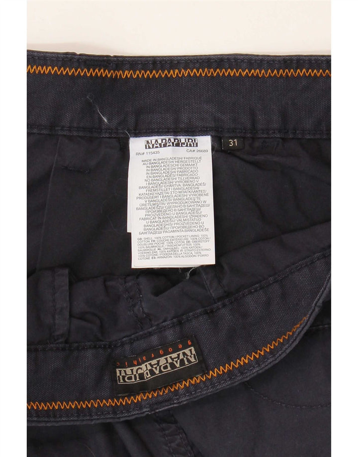 Napapijri Herren-Chinoshorts W31, mittelmarineblaue Baumwolle
