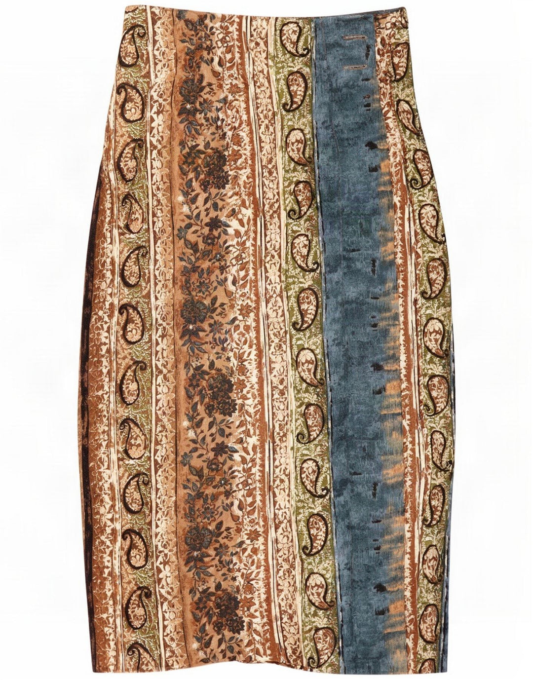 Sharon Anthony Damen Wickelrock Medium W30 Mehrfarbig Fair Isle