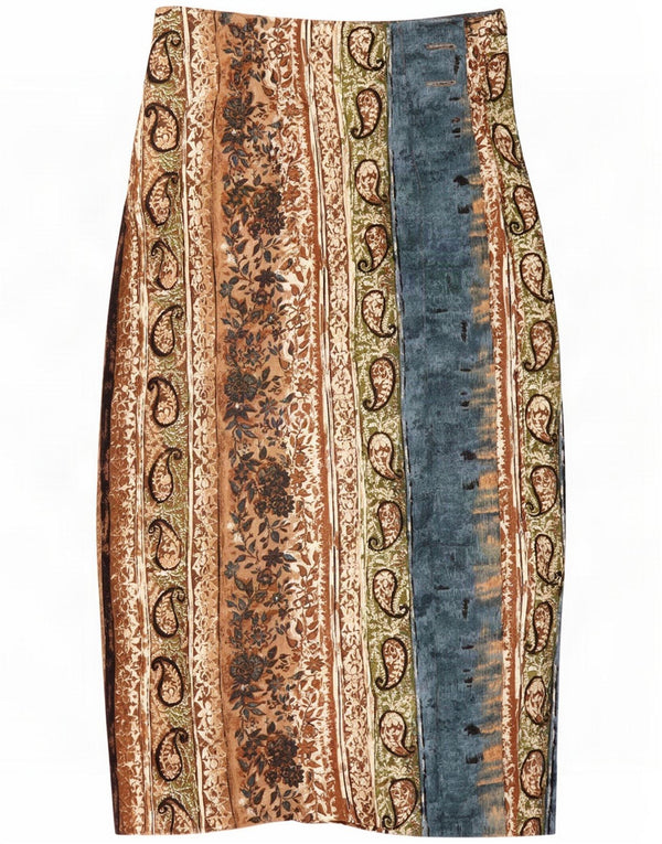Sharon Anthony Damen Wickelrock Medium W30 Mehrfarbig Fair Isle