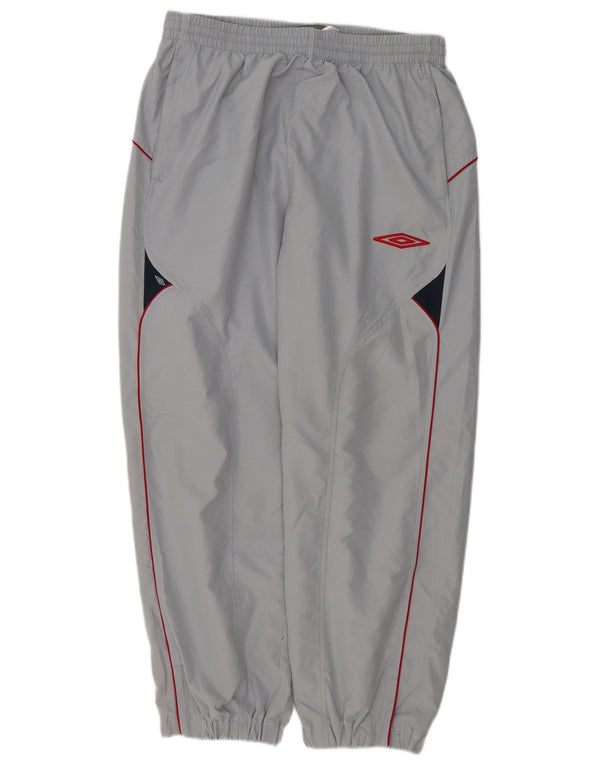 Umbro Herren-Trainingshose, Jogginghose, XL, grau, Colourblock-Polyester