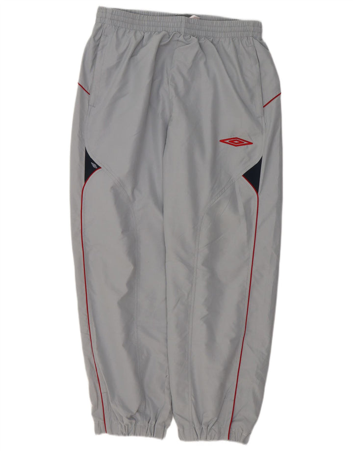 Umbro Herren-Trainingshose, Jogginghose, XL, grau, Colourblock-Polyester