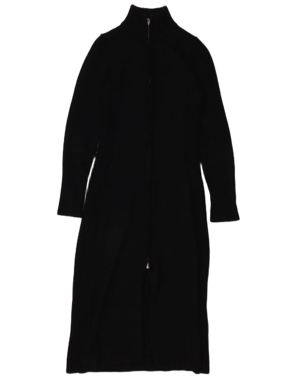 Oasis Langarm-Pulloverkleid für Damen, Größe S, Größe S, Schwarz, Acryl