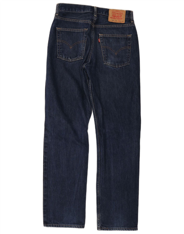 Levi's Herren 582 Straight Jeans W30 L32 Blaue Baumwolle