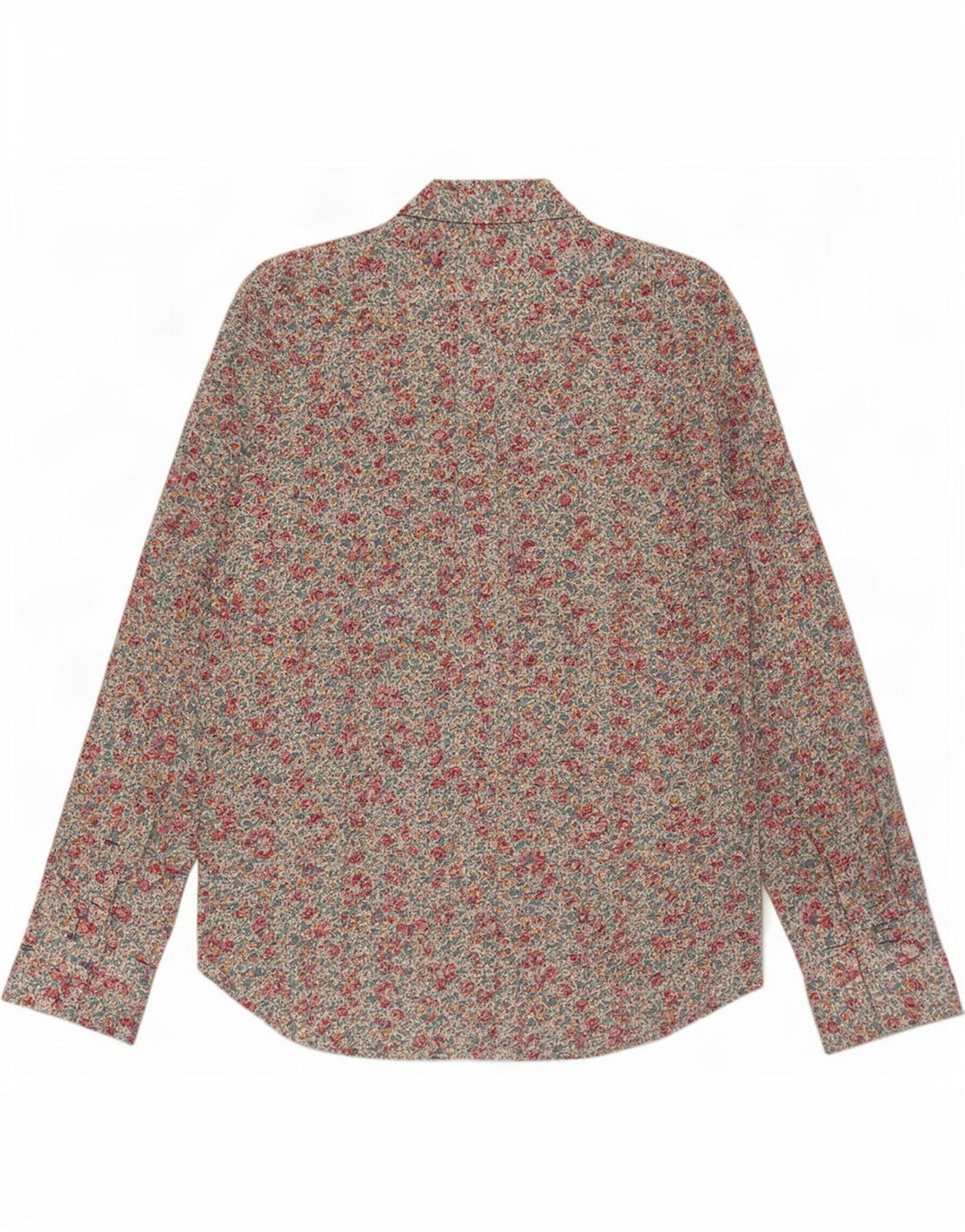 Paul Smith formelles Herrenhemd, Größe 42 16 1/2, groß, mehrfarbig, mit Blumenmuster