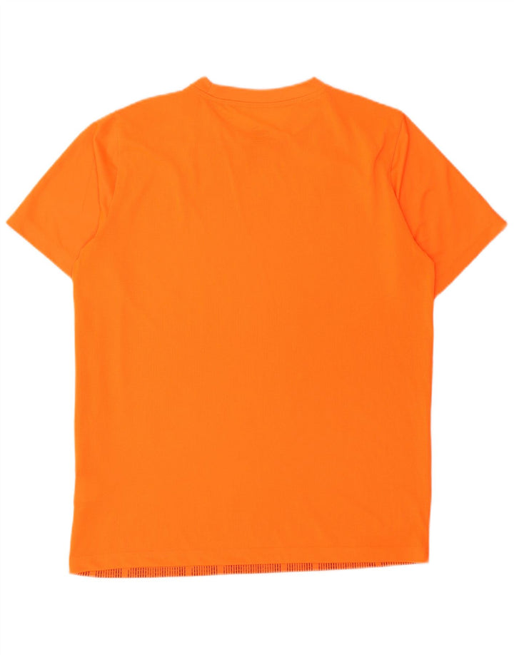 Puma T-Shirt für Jungen, 15–16 Jahre, XL, orange, geometrisch, Polyester