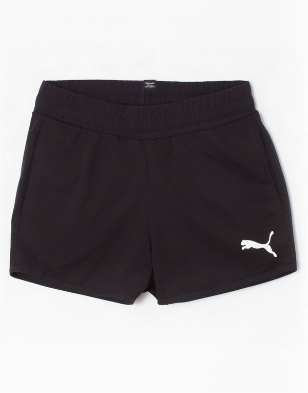 Puma Mädchen Sport Shorts 9–10 Jahre Schwarz