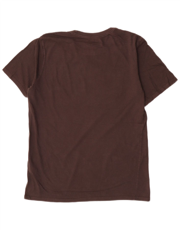 Nike Herren Roma Grafik-T-Shirt aus mittelbrauner Baumwolle