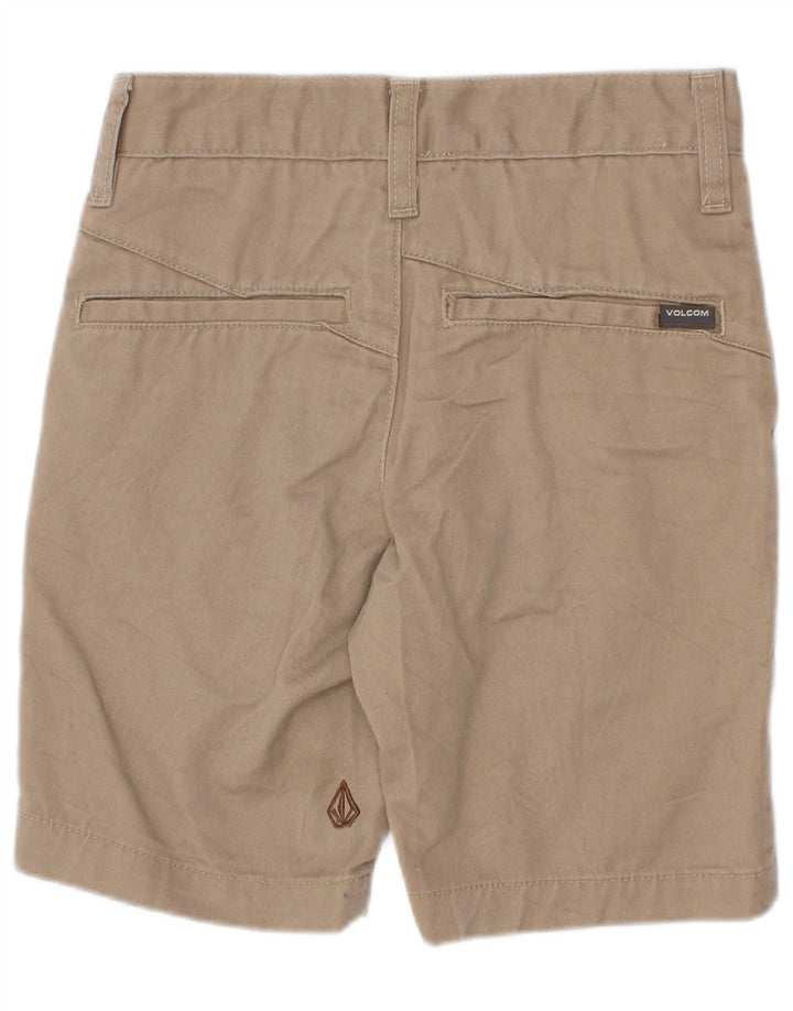 Volcom Chino-Shorts für Jungen, 7–8 Jahre, W22, beige Baumwolle