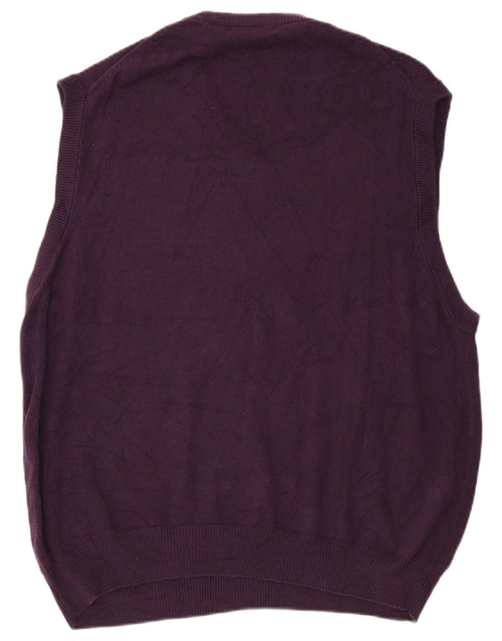 Izod Herren-Tanktop aus Baumwolle, groß, Lila