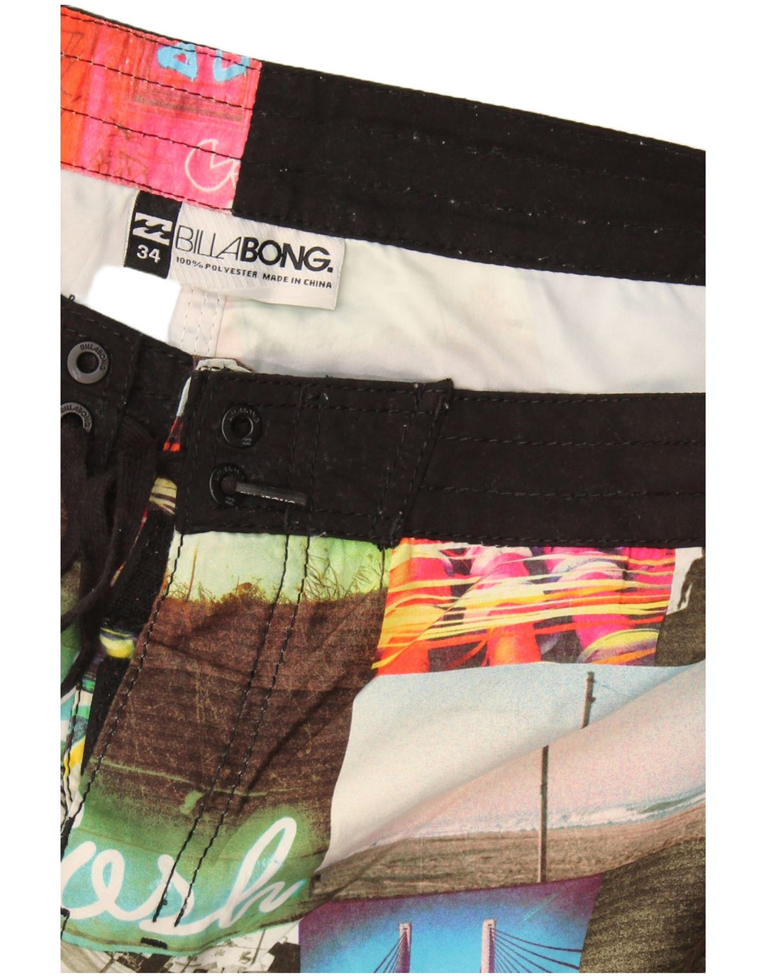 Billabong Herren-Badeshorts, groß, mehrfarbig, Patchwork