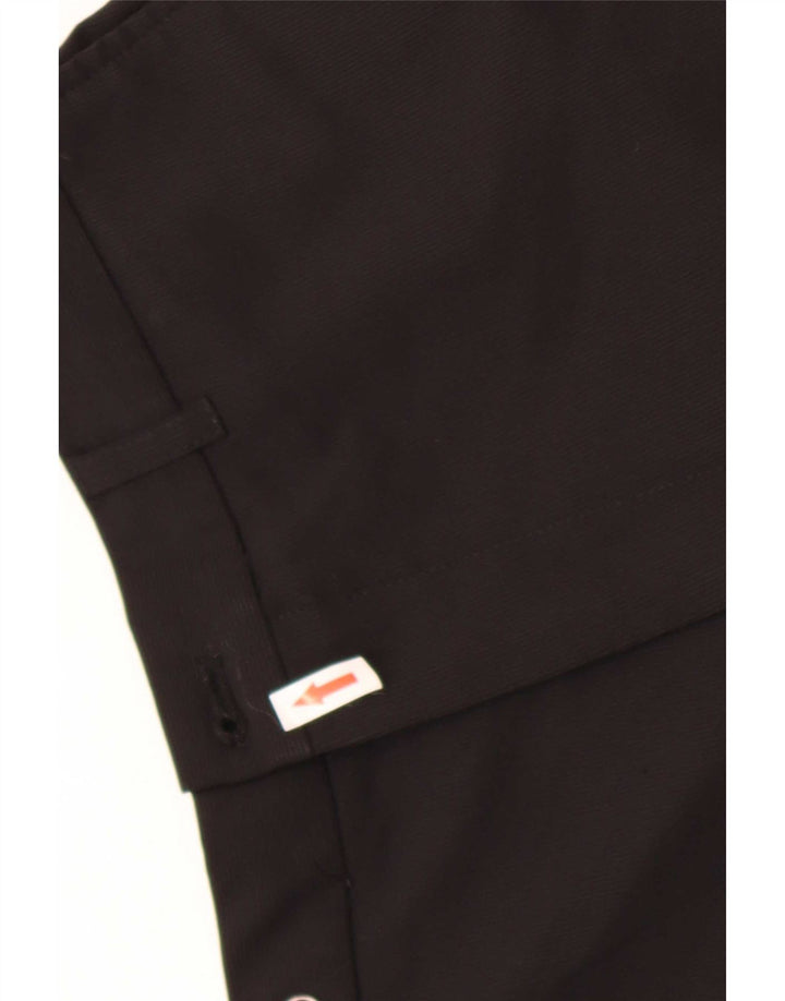 Zara Herren Chinoshorts EU 38 Small W30 Schwarz Polyester