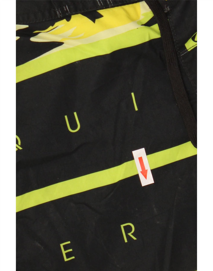 Quiksilver Herren-Badeshorts mit Grafik, groß, schwarz gestreift, Polyester