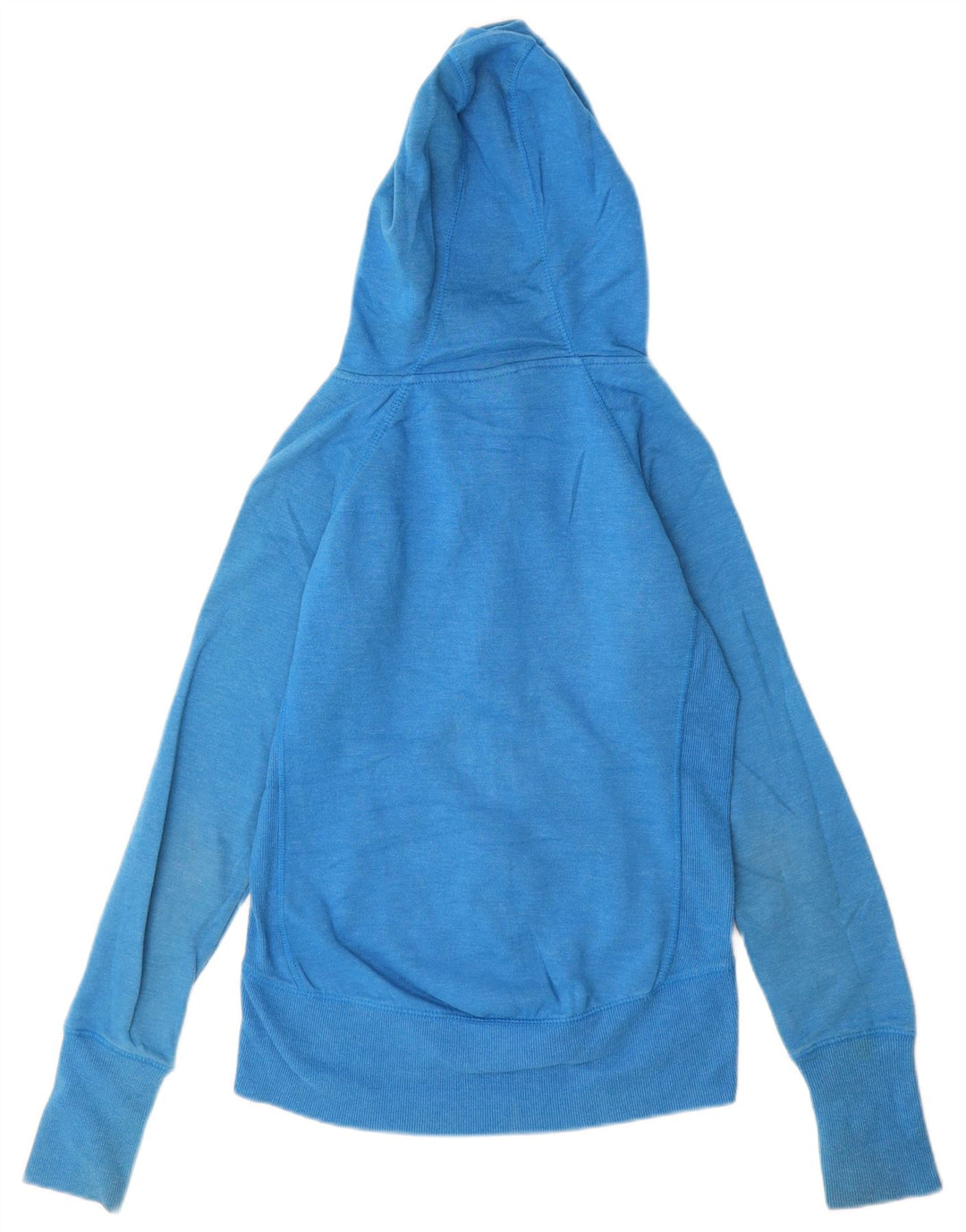 Reebok Damen Zip Hoodie Pullover UK 10 Small Blau