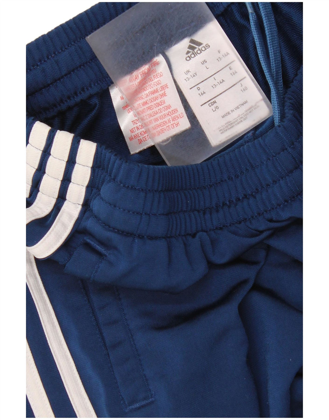Adidas Jungen Trainingshose Jogger 13-14 Jahre Marineblau Polyester