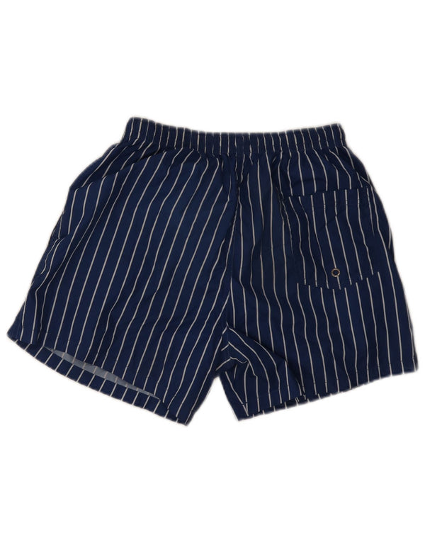 Zara Herren Badeshorts XS Blau gestreift