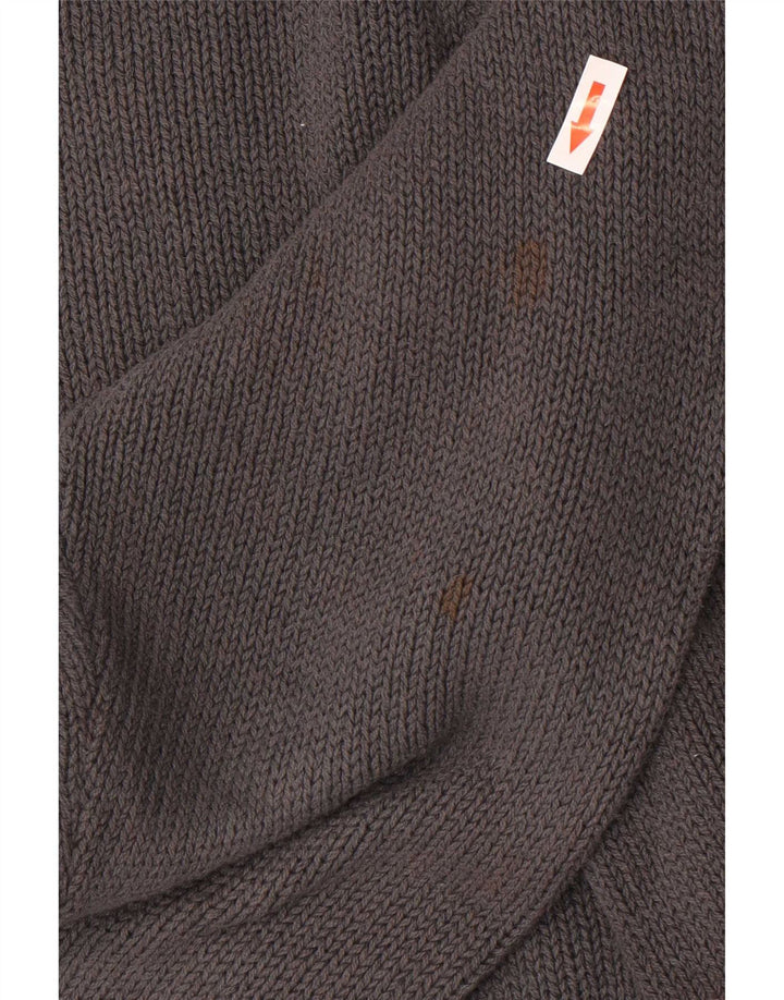 North Sails Herren-Cardigan mit durchgehendem Reißverschluss, Größe S, Grau, Baumwolle