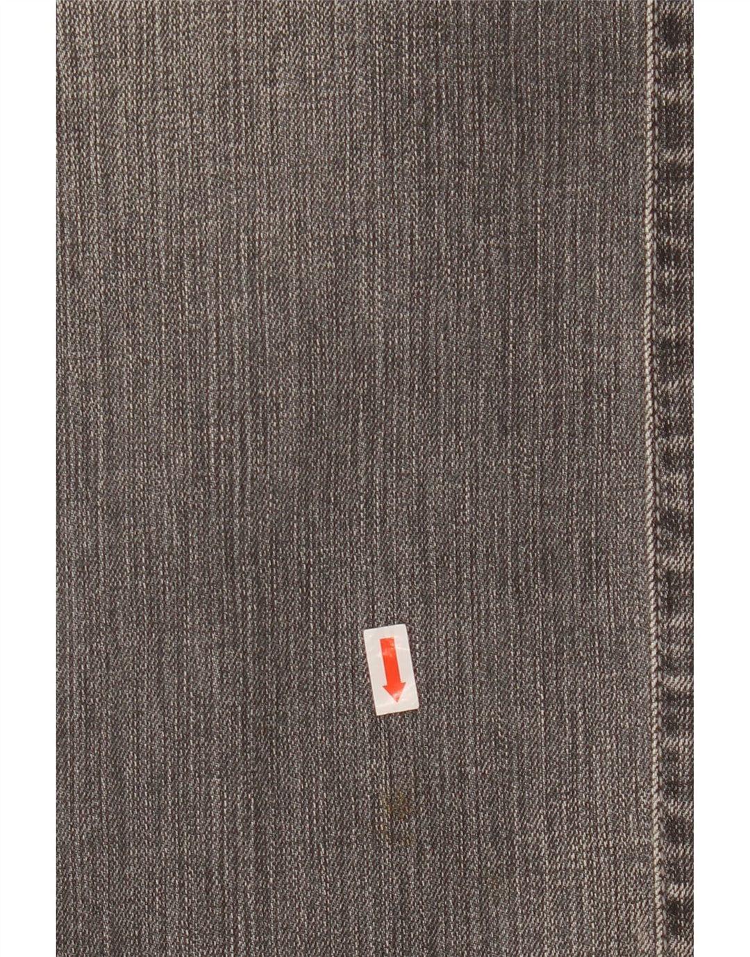 Trussardi Damen Straight Jeans W29 L30 Graue Baumwolle