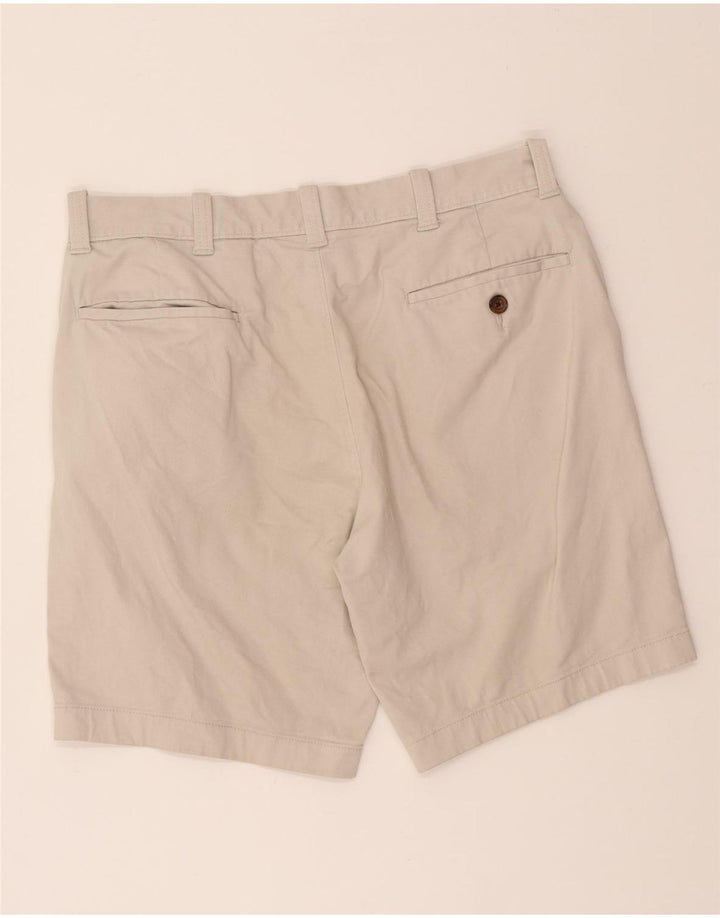 J. CREW Mens Chino Shorts W31 Medium Off White Vintage J. Crew and Second-Hand J. Crew from Messina Hembry 