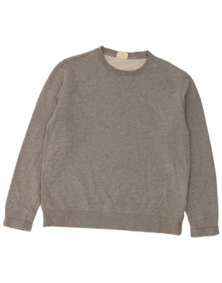 Marks & Spencer Herren-Sweatshirt, Pullover, Größe L, Grau, Baumwolle