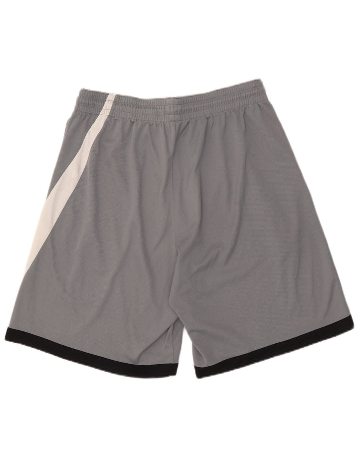 Nike Herren Dri Fit Graphic Sport Shorts XL Graues Colourblock-Polyester