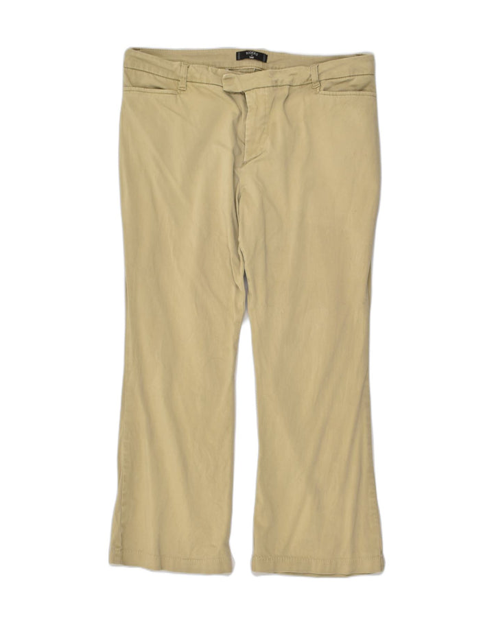 LEE Womens Petite Bootcut Casual Trousers US 18 2XL W40 L27 Beige Cotton | Vintage Lee | Thrift | Second-Hand Lee | Used Clothing | Messina Hembry 